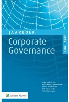 Jaarboek Corporate Governance / 2015-2016 - Boek Wolters Kluwer Nederland B.V. (9013132928)