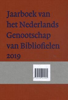 Jaarboek van het Nederlands Genootschap van Bibliofielen: Jaarboek van het Nederlands Genootschap van Bibliofielen 2019 - Anton vander Lem en Corinna van Schendel - 000