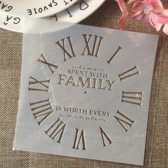 Jaarlijkse Best Verkopende 15*15Cm Diy Gelaagdheid Stencils Muur Schilderen Scrapbooking Stempelen Embossing Album Card Template 4