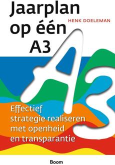 Jaarplan op één A3 -  H. Doeleman (ISBN: 9789024447589)
