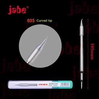 Jabe UD-1200 Loodvrij Elektronische Soldeerbout Tip Originele Mondstuk Mobiele Telefoon Vingerafdruk Vliegende Draad Reparatie Lassen Tool Jabe T-IS 035