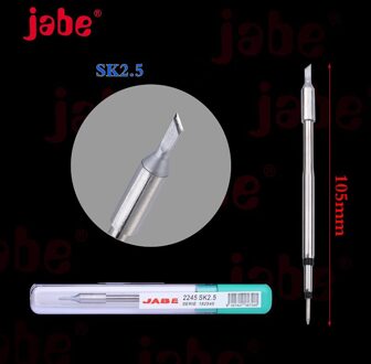 Jabe UD-1200 Loodvrij Elektronische Soldeerbout Tip Originele Mondstuk Mobiele Telefoon Vingerafdruk Vliegende Draad Reparatie Lassen Tool Jabe T-SK2.5