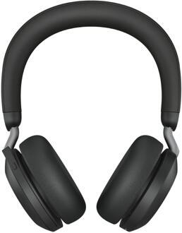 Jabra Evolve2 USB A MS TEAMS 75 Draadloze Office Headset Zwart