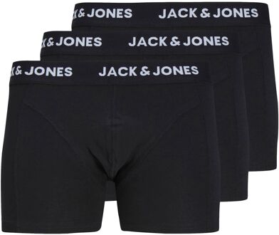 JACANTHONY TRUNKS 3 PACK BLACK Heren onderbroek - Maat L