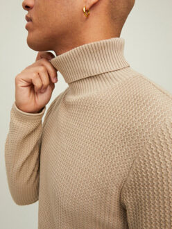 Jack and Jones Jprblucarlos Knit Roll Neck Ln
