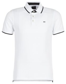 Jack and Jones Paulos Heren Poloshirt Wit Pique Slim Fit - XL