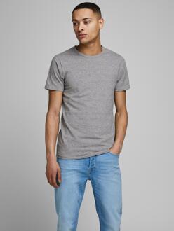 Jack and Jones T-shirt Lichtgrijs C-Neck Casual - L