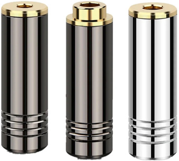 Jack Audio 2.5mm 3.5mm 4.4mm Female Plug Copper Gold Plated Earphone DIY Stereo Socket 4/5 Pole Balance Plug Connector Adapter