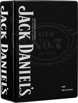 Jack Daniels Jack Daniel's Tennessee met 2 Tumblers 70CL