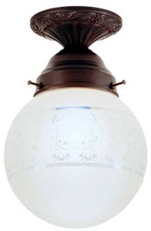 Jack - een plafondlamp made in Germany antiek, wit