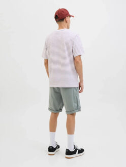 Jack & Jones 12165604 bowie solid vetiver short Groen - M