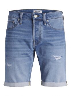 Jack & Jones 12249208 rick ge 709 heren jeans short Blauw - XL