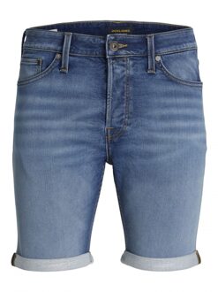 Jack & Jones 12250168 rick ge381 heren jeans short Blauw - M