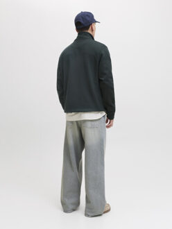 Jack & Jones 12282899jornorrebro sweat quarter zip hn n - - maat XL Groen