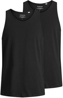 Jack Jones 2Pack Tank Zwart 12133910-XXL - XXL