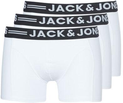 Jack & Jones 3-pack Boxershorts Wit - S