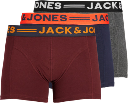 Jack & Jones 3P Heren Boxershorts - Maat L