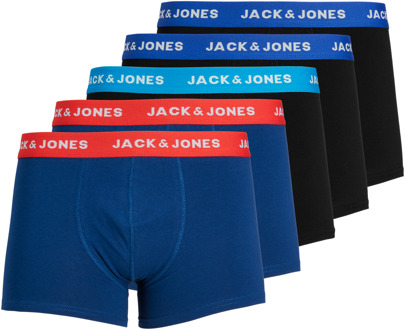 Jack & Jones 5P Lee Trunks Heren Boxershorts - Maat S