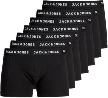 Jack & Jones 7-pack Heren Boxershorts - Zwart - Maat S