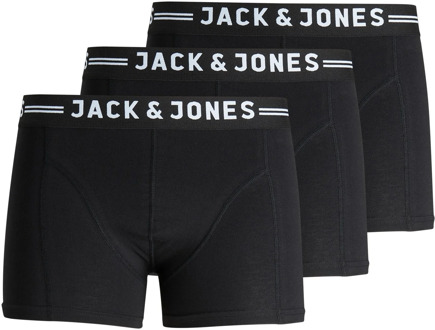 Jack & Jones ACCESSORIES SENSE TRUNKS 3-PACK NOOS Heren Onderbroek - Maat S