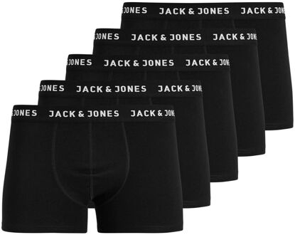 Jack & Jones Achuey Trunk Boxershorts Jongens (5-pack) zwart - 128