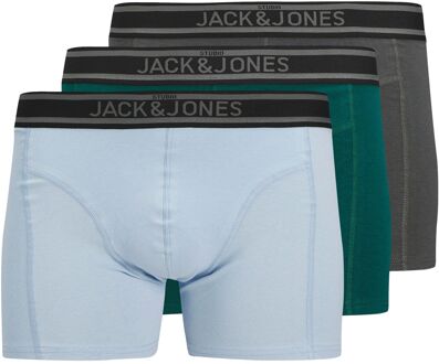Jack & Jones Aiden Solid Trunk Boxershorts Heren (3-pack) - M