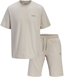 Jack & Jones Archive Graphic Shirt en Joggingshort Set Junior - 152