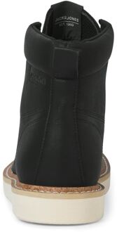 Jack & Jones Archway Moc Polyurethaan Heren Antraciet Enkellaarsjes Zwart - EU 46 / UK 11