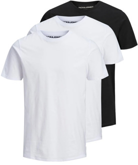 Jack & Jones Basic O-Neck T-Shirt 3 Pack Jack & Jones , Multicolor , Heren - 2Xl,Xl,L,M,S