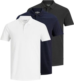 Jack & Jones Basic Polo Heren (3-pack) - XL