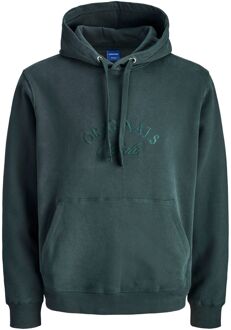 Jack & Jones Bleecker Branding Hoodie Heren (plussize) - 5XL