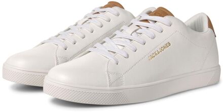 Jack & Jones Boss Sneakers Heren wit - bruin - 46