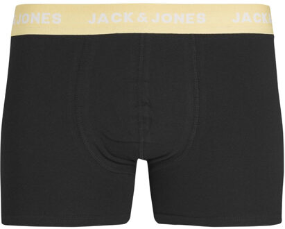 Jack & Jones Boxershorts heren jacvito effen 7-pack Zwart - M