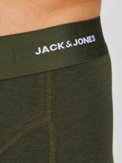 Jack & Jones Boxershorts heren trunks jacbasic bamboe 3-pack - maat M Veelkleurig