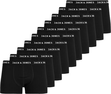 Jack & Jones Boxershorts JACHUEY Trunks 10-pack Zwart-XL - XL