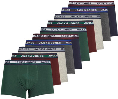 Jack & Jones Boxershorts JACOLIVER Trunks 10-pack Multicolor-L - L