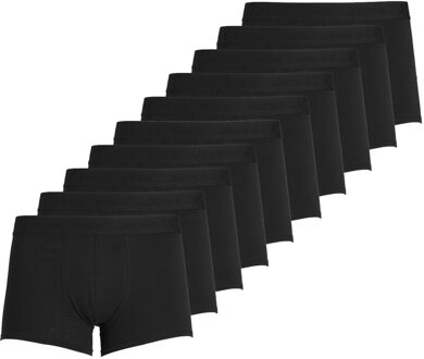 Jack & Jones Boxershorts JACTONE IN TONE Trunks 10-pack Zwart-L - L