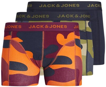 Jack & Jones Boxershorts jongens jaccamouflage 3-pack Print / Multi - 128