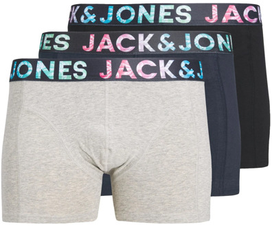 Jack & Jones Boxershorts jongens jactampa 3-pack Print / Multi - 128