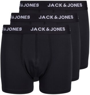 Jack & Jones Boxershorts jongens microfiber jacbase 3-pack Zwart - 140