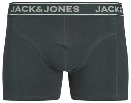 Jack & Jones Boxershorts jongens trunks jacblack friday effen 5-pack - maat 140 Veelkleurig