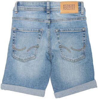 Jack & Jones Boy's Jack Jones Junior Rick Denim Shorts in Denim - maat 11-12J / 146-152cm Blauw
