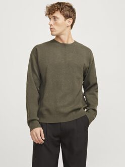 Jack & Jones Bradfort knit crew neck Groen - S