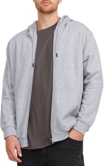 Jack & Jones Bradley Sweat Vest Heren (plussize) licht grijs - 2XL