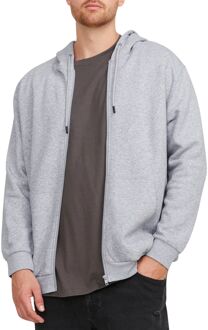 Jack & Jones Bradley Sweat Vest Heren (plussize) licht grijs - 3XL