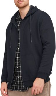 Jack & Jones Bradley Sweat Vest Heren (plussize) zwart - 3XL