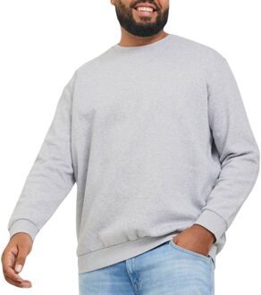 Jack & Jones Bradley Sweater Heren (plussize) licht grijs - 3XL