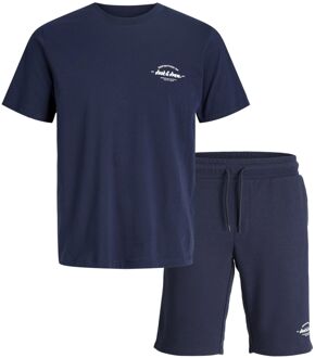 Jack & Jones Brandon Tee and Short Set Heren - XXL