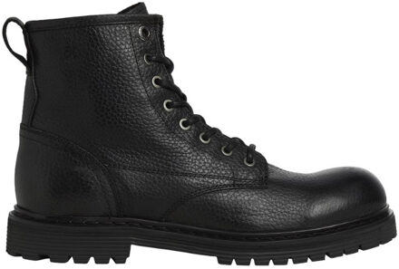 Jack & Jones Buckley leather boot Zwart - 40