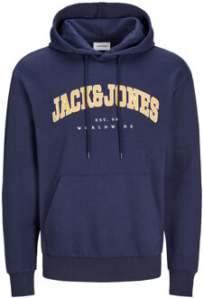Jack & Jones Caleb sweat hood Blauw